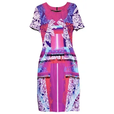 Pre-owned Peter Pilotto Mid-length Dress In Multicolour