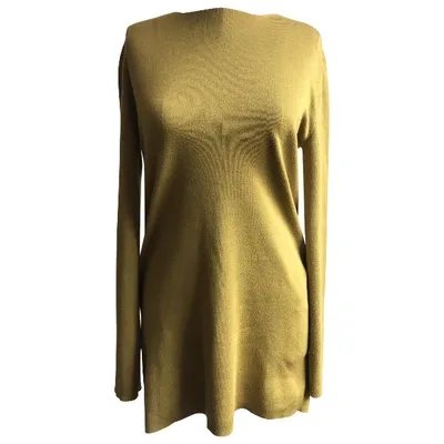 Pre-owned Haider Ackermann Wool Blouse In Khaki