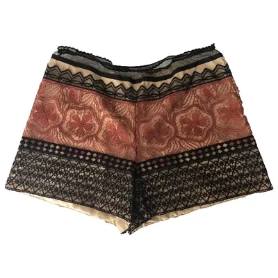 Pre-owned Alberta Ferretti Multicolour Cotton Shorts