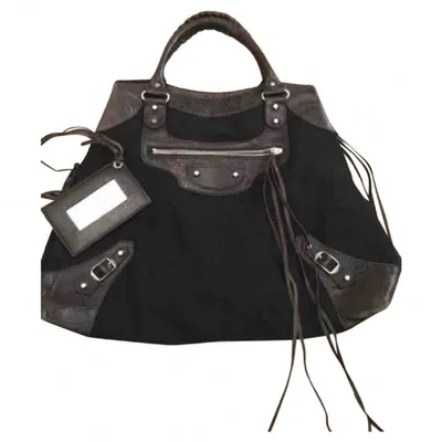 Pre-owned Balenciaga Handbag In Black