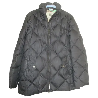 Pre-owned Burberry Puffer In Black