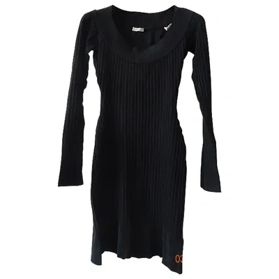 Pre-owned Alaïa Mini Dress In Black