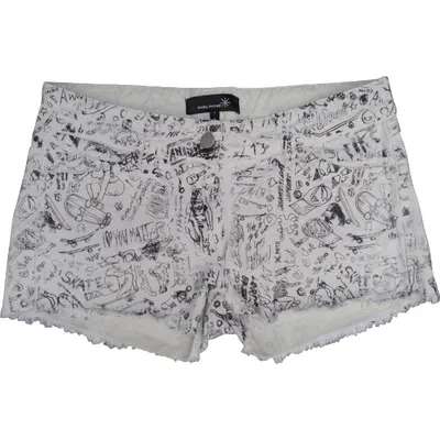 Pre-owned Isabel Marant White Cotton Shorts