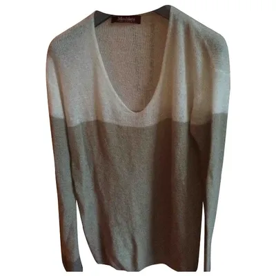 Pre-owned Max Mara Jumper In Beige