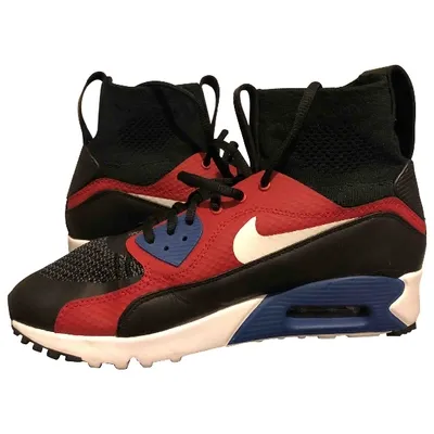 Pre-owned Nike Air Max 90 Cloth Trainers In Multicolour