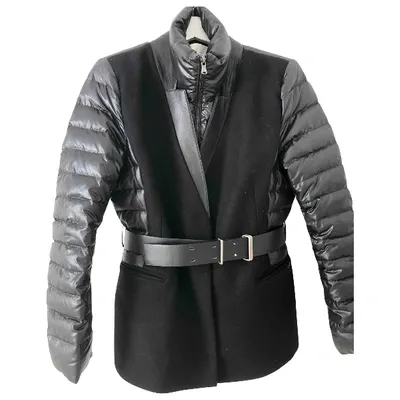 Pre-owned Pierre Balmain Puffer In Black