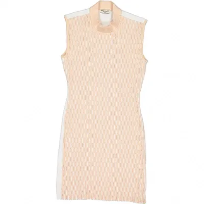 Pre-owned Balenciaga Mini Dress In Pink