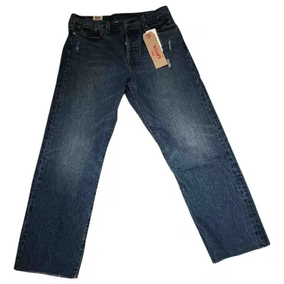 Pre-owned Levi's Blue Cotton Jeans