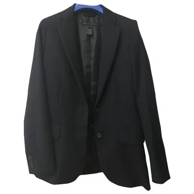 Pre-owned Marc By Marc Jacobs Wool Blazer In Blue