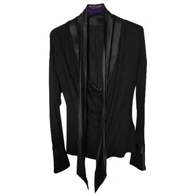 Pre-owned Givenchy Black Viscose Top