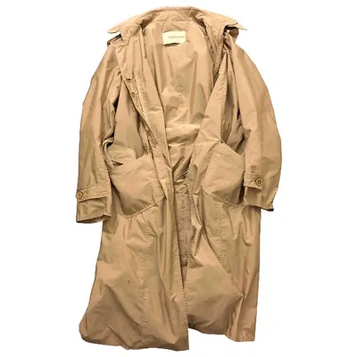 Pre-owned Ermanno Scervino Trench Coat In Beige