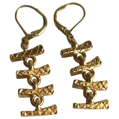 Pre-owned Kenneth Jay Lane Earrings In Gold