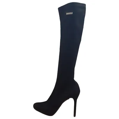 Pre-owned Le Silla Boots In Black