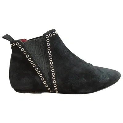 Pre-owned Isabel Marant Ankle Boots In Black