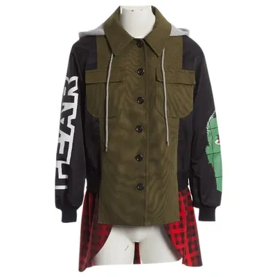 Pre-owned Moschino Jacket In Green