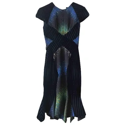 Pre-owned Peter Pilotto Mid-length Dress In Navy