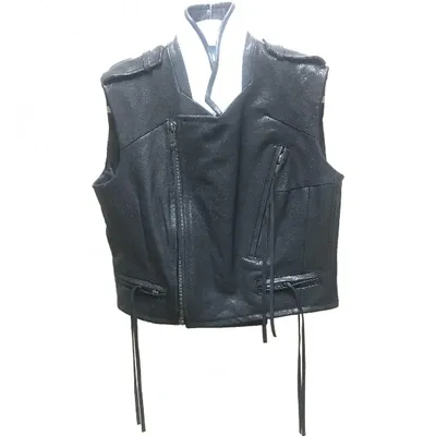 Pre-owned Haider Ackermann Leather Biker Jacket In Black