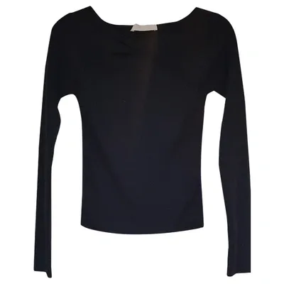 Pre-owned Valentino Cashmere Jumper In Black