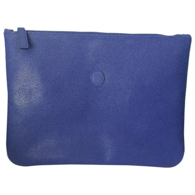 Pre-owned Trussardi Leather Clutch Bag