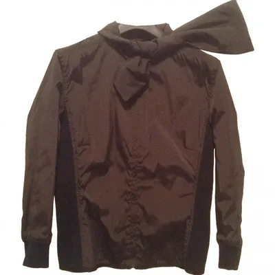 Pre-owned Prada Jacket In Brown