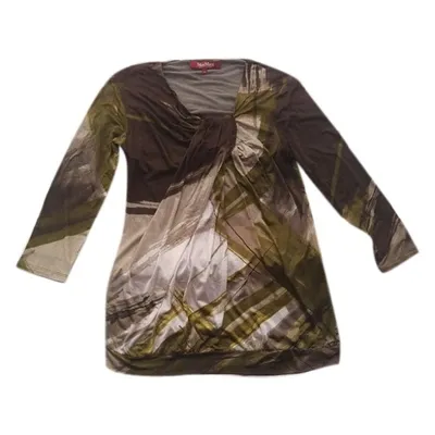 Pre-owned Max Mara Multicolour Viscose Top