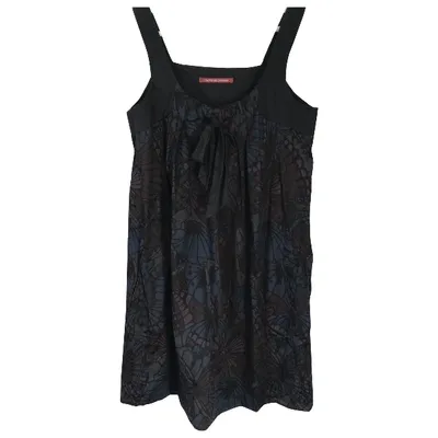 Pre-owned Comptoir Des Cotonniers Mini Dress In Multicolour