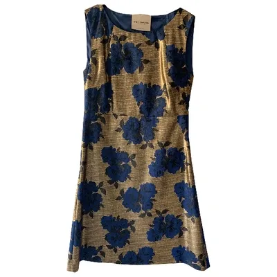 Pre-owned Erika Cavallini Mid-length Dress In Blue