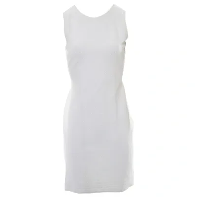 Pre-owned Alaïa Mid-length Dress In White