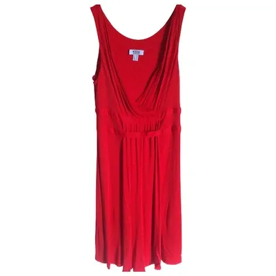 Pre-owned Moschino Mid-length Dress In Red