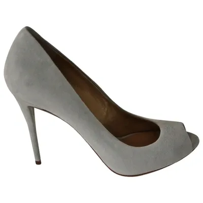 Pre-owned Giuseppe Zanotti Heels In Grey