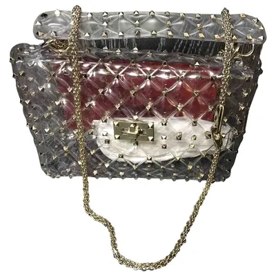 Pre-owned Valentino Garavani Rockstud Spike Handbag In Other