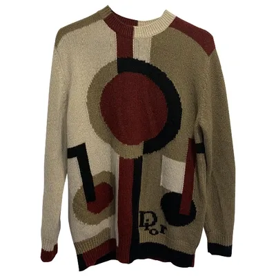 Pre-owned Dior Cashmere Knitwear In Multicolour