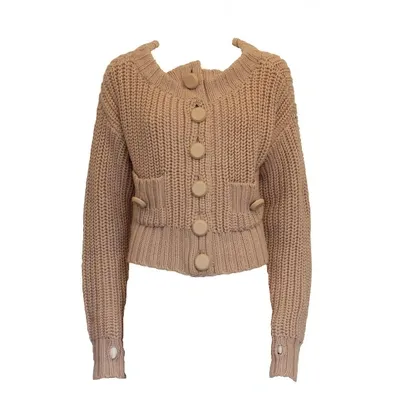 Pre-owned Marc Jacobs Wool Jumper In Beige