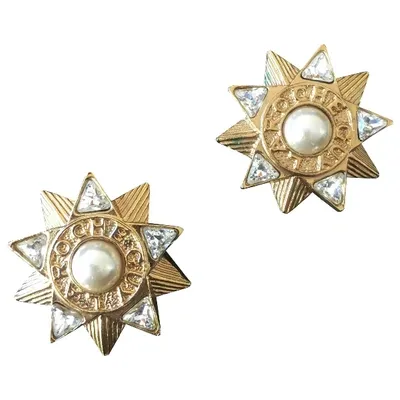 Pre-owned Guy Laroche Earrings In Gold