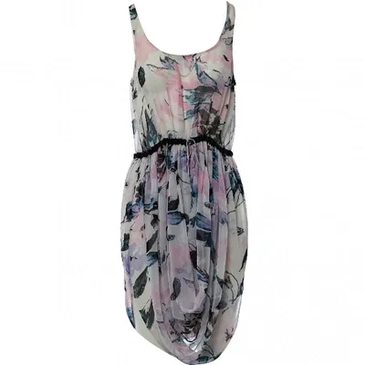 Pre-owned Zimmermann Silk Mini Dress In Multicolour