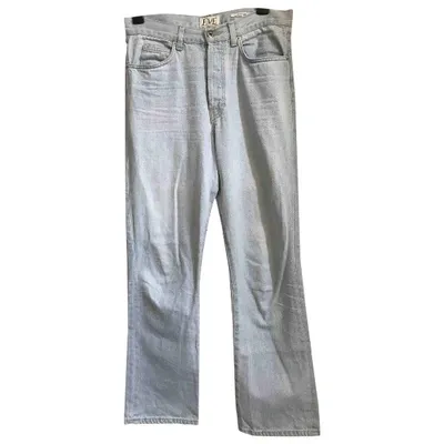 Pre-owned Eve Denim Blue Cotton Jeans