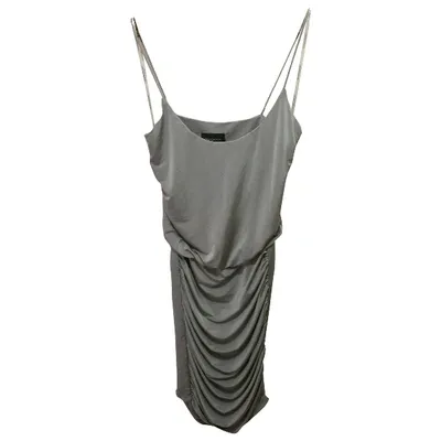 Pre-owned Zimmermann Mid-length Dress In Grey