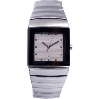 Pre-owned Rado Ceramic Watch In Silver