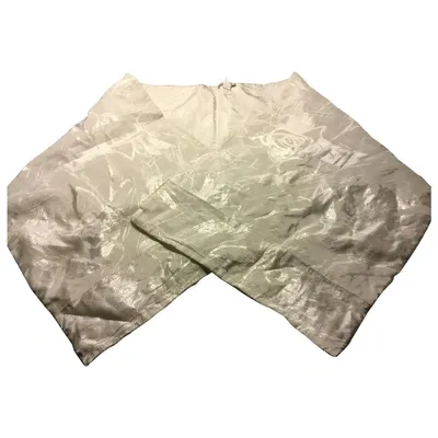 Pre-owned La Perla Scarf In White