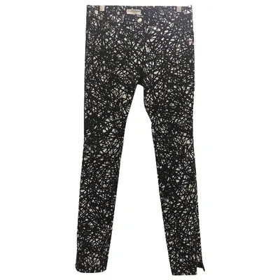 Pre-owned Balenciaga Multicolour Cotton Trousers