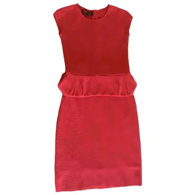 Pre-owned Giambattista Valli Mini Dress In Red