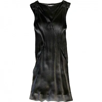 Pre-owned Balenciaga Mid-length Dress In Black