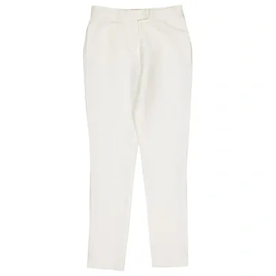 Pre-owned Giambattista Valli Chino Pants In White