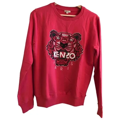 Pre-owned Kenzo Red Cotton Knitwear