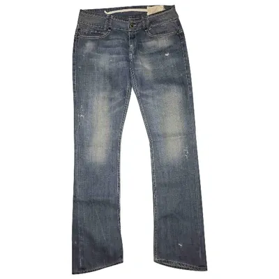 Pre-owned Dondup Large Jeans In Blue