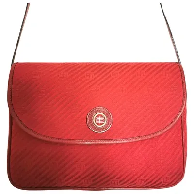 Pre-owned Emilio Pucci Cloth Crossbody Bag In Red