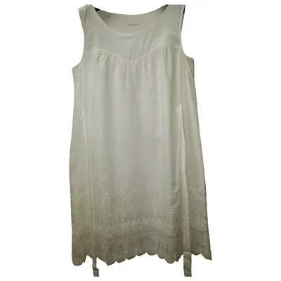 Pre-owned Cacharel Mid-length Dress In White