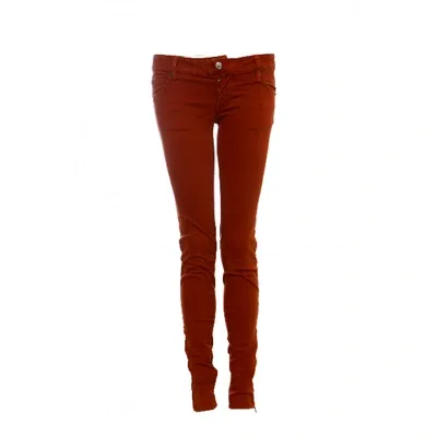 Pre-owned Dsquared2 Slim Jeans In Red