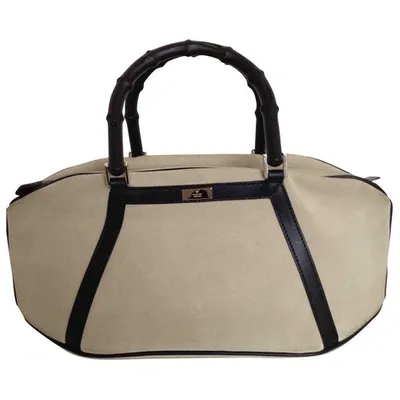 Pre-owned Gucci Handbag In Beige