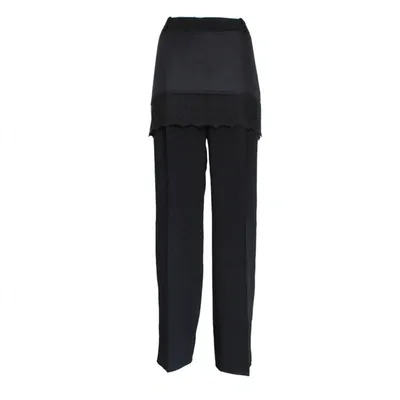 Pre-owned Givenchy Trousers In Black